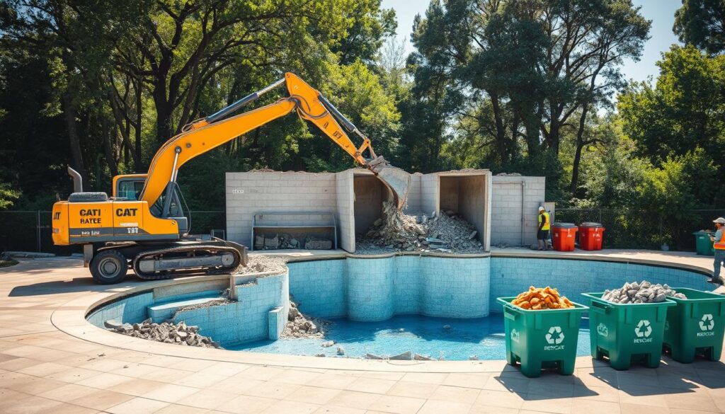 Swimming Pool Demolition